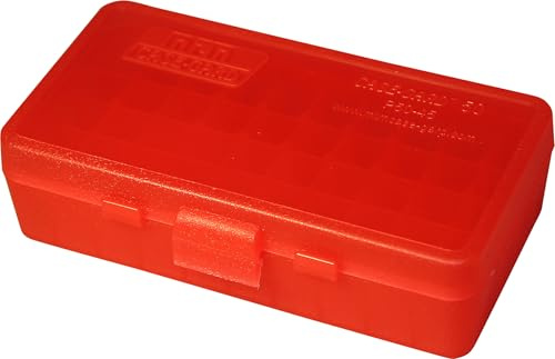 MTM 40/45/10MM Cal 50 Round Flip-Top Ammo Box by MTM
