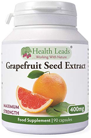 Grapefruit Seed Extract (Magnesium Stearate Free) 400mg x 90 Capsules (GSE)
