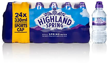 Highland Spring Still Spring Water, 24x330ml