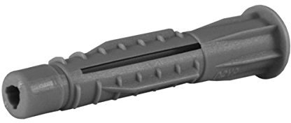 SYSFIX 2100800 – Pack von 100 Dübel NP, Typ Knoten mit Schwanenhals für jede Art von Wand (Polypropylen, 5 x 60mm)