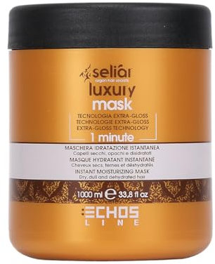 Echosline Seliàr Luxury Maschera Idratazione Istantanea Per Capelli Secchi E Disidratati - 1000 ml