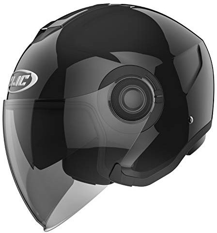 HJC, Casque Jet Moto, I40, Solid Noir, XXL