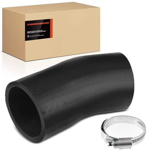 Frankberg Ladeluftschlauch Turboschlauch mit Halteklammer 6R0145828D | Kompatibel mit A1 Sportback 8XA 8XF, Ibiza IV Sportcoupe 6J1 6P5, Fabia II Combi 545, Fabia II 542, Ibiza IV ST 6J8 6P8