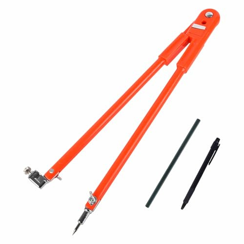 Professioneller Kompass für Holzbearbeitung, 40 cm, großer Kompass, Tischlerwerkzeuge zum Zeichnen, Zeichnen, Metallarbeiten