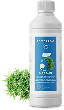 Abono Liquido Cogollador Ecológico para Plantas Terapéuticas y Medicinales - Fertilizantes de Floración - Favorece la Calidad de los Cogollos, Semillas y Resinas (500ml)