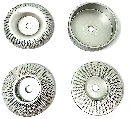 Wellerwerkzeuge I Raspelscheiben 4er SET 76x10mm für Mini akku Winkelschleifer wie Bosch GWS 12 10,8 Holz-und Hufbearbeitung
