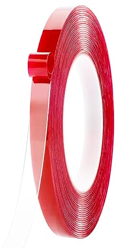 Q.Laomi 20m Doppelseitiges Klebeband, Extra Stark Nano Tape - 20m x 10mm, Multifunktionales Wasserdichtes Montageklebeband Klebestreifen für Wand, LED Streifen, Auto, Double Sided Tape, 20M