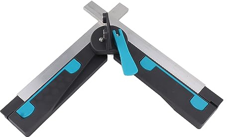Angular Bevel Gauge for Mitre Saws, 30°‑180° Angle Finder Portable Mitre Measuring Angle Cutting Tool 30-180° Bevels Cutting Tool Miter Gauge Woodworking Tool for Woodworking