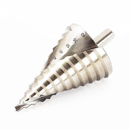 6-60mm HSS Titan Konusbohrer - stufenbohrer metall Fräser Senker Schälbohrer Stufenbohrer Kegel Bohrer