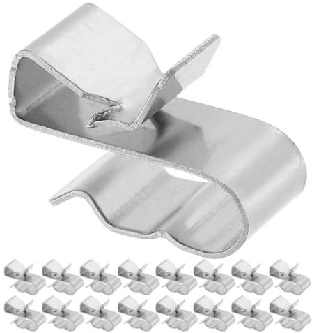 TOPPERFUN Solarpanel-kabelklemmen-Set 25-teilig Drahtclip Für Anhängerrahmen Einfache Installation Und Demontage Der Clips