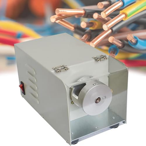 Pelacables, máquina peladora y retorcedora de cables, rango de torsión de 1,2 a 4,2 mm, herramientas para retorcer cables, máquina peladora y cortadora de cables de 220 V