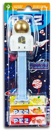1 x PEZ Spender Astronaut (Mars Mission) inkl. 2 x Pez Bonbons 2 x 8,5 g