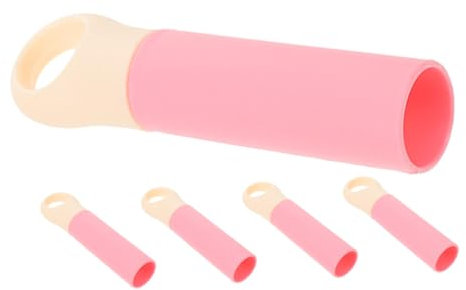 TOPPERFUN 5stücke Besenstiel Endkappen Ergonomische Griffstücke Praktischer Aufhängeloch Langlebige Kunststoffhülsen Für Besen Mopstiele Komfortable Reinigungsausführung