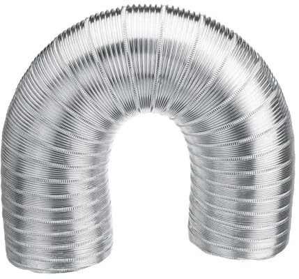 Tubo condizionatore Tubo flessibile di ventilazione dell'aria da 4/5 pollici, tubo di alluminio, tubo di scarico flessibile, sistema di aria condizionata, accessori for condizionatori d'aria(100mm(4in