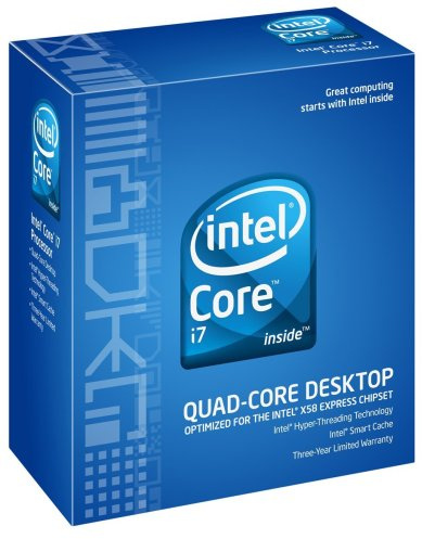 Intel Core i7-920 - Procesador (Intel® Core™ i7, 2,66 GHz, Socket B (LGA 1366), 45 NM, i7-920, 4,8 GT/s)