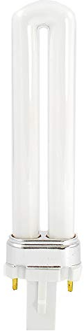 SYLVANIA 20327 - CF7DS/827/ECO - 7 Watt CFL Light Bulb - Compact Fluorescent - 2 Pin G23 Base - 2700K -