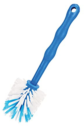 Wundermix - Mixtopf-Spülbürste für Küchenmaschine (1 St., Blau) | Reinigungsbürste für Mixtöpfe gängiger Küchenmaschinen, Robuste Bürste mit Nylon-Borsten, rutschfester Griff
