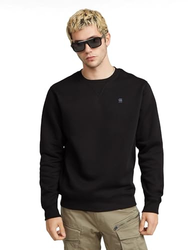 G-STAR Men's Premium Core Sweater, Black (dk black D16917-C235-6484), L