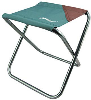 WANGLXFC Tragbar Faltstuhl, Camping Hocker, klappbar und Leicht, Faltbar Hocker für Angeln Picknick Outdoor Unisex, Green