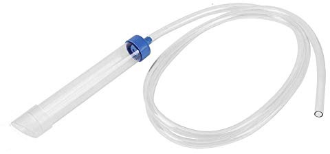 Aquarium Wasserwechsler, 59 Zoll Länge Kies Sand Reiniger Aquarium Vakuum Siphon Rohr Manuelle Reinigungswerkzeug für Wasserwechsel und Sand Reiniger (AS-999) Wasseraustauschgeräte