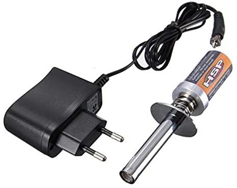 HSP Nitro Candeletta Accenditore di Avviamento per HSP RedCat Nitro Powered 1/8 1/10 RC Auto （Normative Europee）