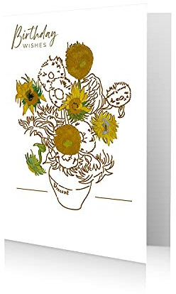 Danilo Promotions Van Gogh Musuem Offizielle Geburtstagskarte zum Geburtstag