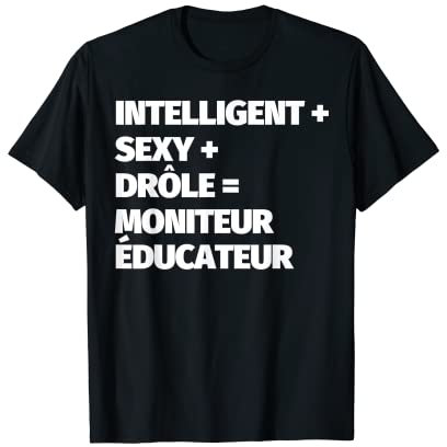 Moniteur éducateur drôle T-Shirt