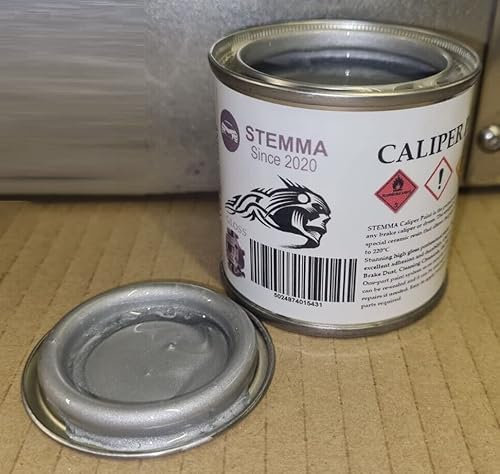 STEMMA® BRAKE CALIPER PAINT SILVER HIGH TEMPERATURE 125ml GLOSS