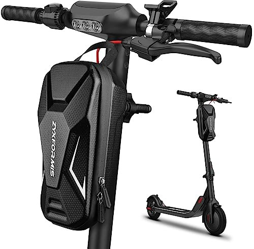 Borsa Monopattino Elettrico, Borsa Scooter Impugnatura Impermeabile EVA, 2L Grande Capacità Accessori Monopattino Borsello di Sospensione Anteriore per Xiaomi MI Mijia/Sedway Ninebot ES
