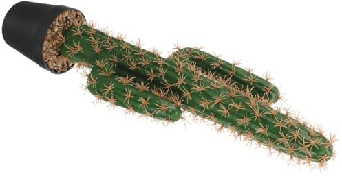 Zerodeko Artificial Cactus Decoración Simulada para y De Limpiar para Interiores y Exteriores