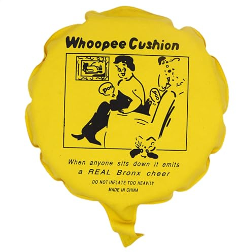 TQEBWUS Whoopee Cushions 20.5x20.5cm Whoopie Cushion Trick Joke Toys Fart joke, Prank Fart Bag Prank Fart Joke Cushion For Fool's Day, Fart Pillow Prank, Gag Joke Fart Bag Prank Pillow -color Random