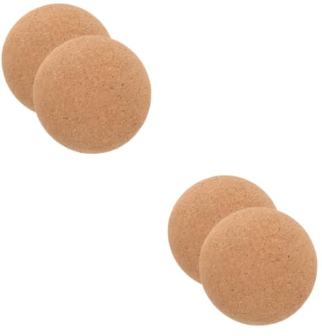 Supvox Kork Massageball Für Yoga Und Fitness Zur Muskelentspannung Zur Linderung Von Verspannungen Tiefengewebsmassage Vielseitig Einsetzbar
