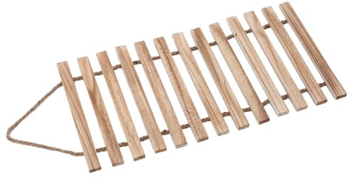 Gogogmee Escalera para Plantas: Soporte De Madera para Colgar Macetas De Interior Y Exterior - Soporte De Pared para Macetas, Ideal para Balcón Y Jardín