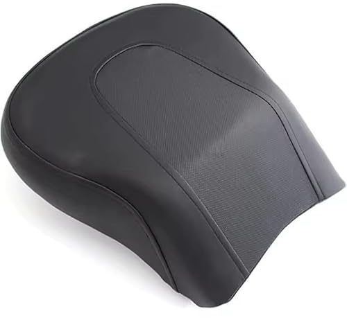 Motorcycle Leather Rear Passenger Seat Cushion Pad Black Fit For Harley Davidson Softail Fat Boy 2005-2008 Accessories