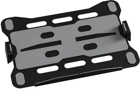 ETHU Laptop VESA Mount Tray for 11.6-17.3 Laptops, Black | Universal Adjustable Notebook Tray, 100x100mm VESA Heavy Duty Mount, Compatible with Monitor Arms and Stands