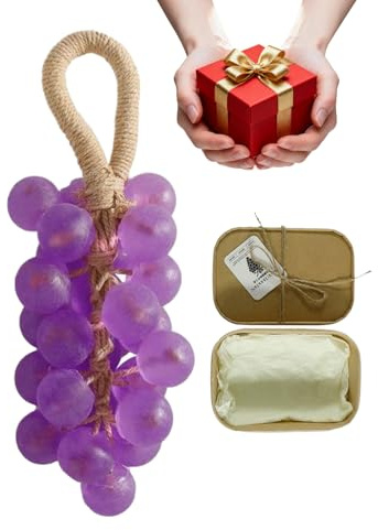Savon Pour La Douche Nettoyant Visage En Forme De Raisin Pour L Hygiène | Savon En Naturel Pour Hommes Femmes Bébé Pour Le Le Ménage Et La Douche À La