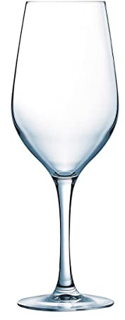 Arcoroc Mineral Verre de vin 270ml, sans repère de remplissage, 6 Verres