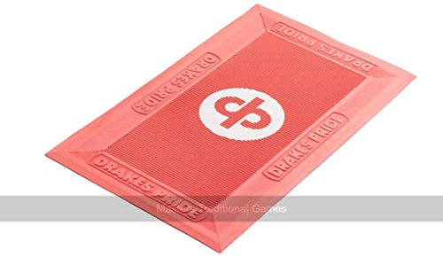 Drakes Pride Regulation Bowls Foot Mats (Pack of 12, Red)