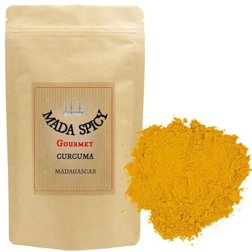 Curcuma biologica in polvere di Madagascar 500g. Primissima qualità. Bustina richiudibile.