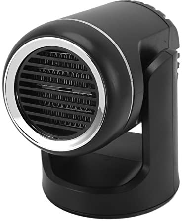 Heayzoki Autoheizung, 12 V 200 W Tragbarer Auto Windschutzscheiben Entfroster Demister mit 360 Grad Drehbasis, Schneller Heiz Entfroster für Auto SUV LKW