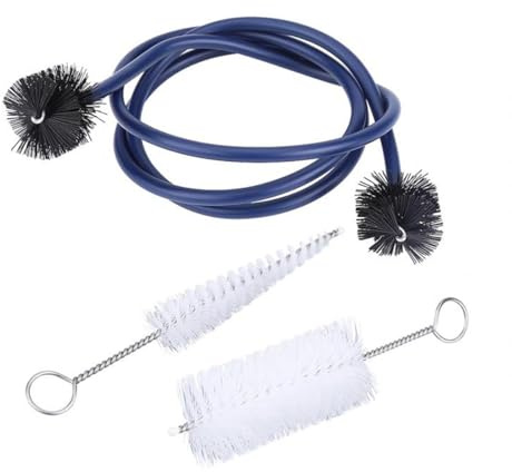 ieron Trumpet Cleaning Care Kit - 3-Piece Set for Complete Maintenance of Trumpets, Cornets, and Trombones - Essential Wind Instrument Accessory
