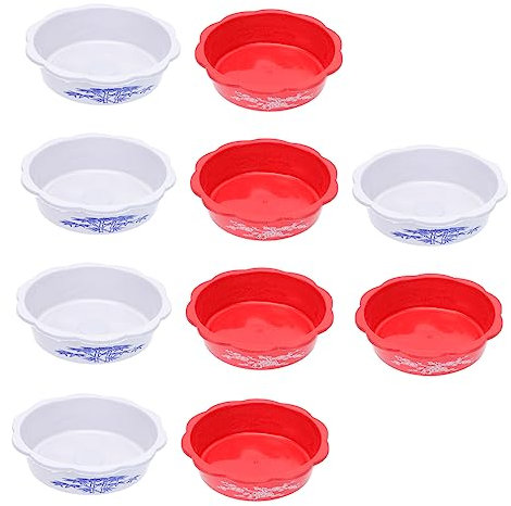 BESTonZON 10pezzi Vasi Plastica Per Narcisi e Ninfee Ciotole Da Per Piante Idroponiche Decorazioni Per e Balcone