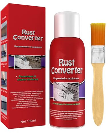 Convertisseur de rouille – Défense contre la ruust Cars Extereme Russt | Spray dérouilleur domestique de flotte marine | Peinture convertisseur pour l'entretien de la voiture