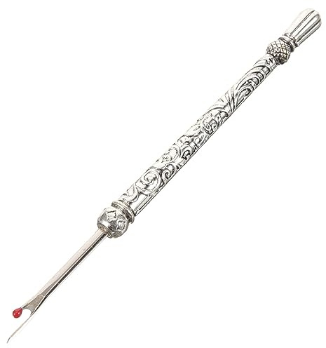 HOMSFOU Professionelles Nähwerkzeug mit Rutschfestem Griff aus Edelstahl Metallnahttrenner zum Thread Removal Einfaches und Elegantes Design für Präzises Nähen und Kreative Projekte
