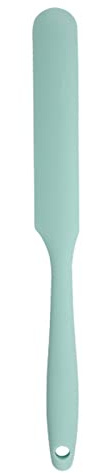 Kelisdi Espátula de silicona con esparcidor fino antiadherente de silicona, 4 colores