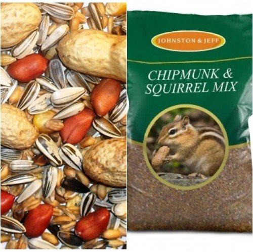 Johnston & Jeff Chipmunk And Squirrel Mix 12.5kg x 2 (25kg) bulk deal