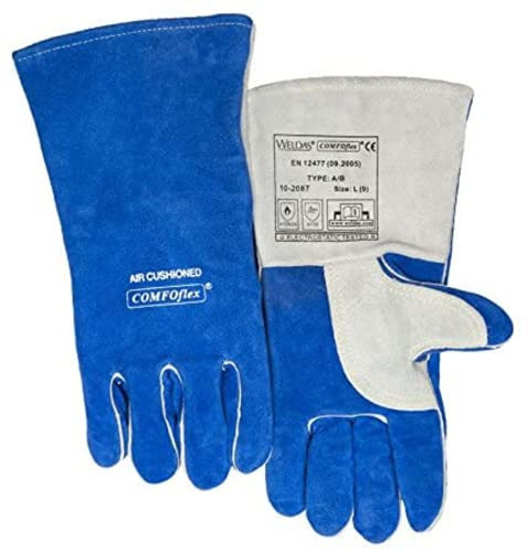 WELDAS Comfoflex Schweißerhandschuhe 10-2087 Komfort Luftpolster Größe L & XL