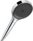 hansgrohe Rainfinity - wassersparender Duschkopf 9 l/min (EcoSmart), Handbrause mit 3 Strahlarten, runde Duschbrause (⌀ 130 mm), Sparduschkopf mit Antikalk-Funktion, Chrom