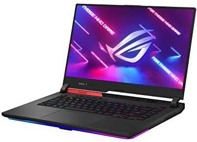 ASUS ROG Strix G15 (2021) Gaming Laptop, 15.6 pulgadas 300Hz IPS tipo pantalla FHD, NVIDIA GeForce RTX 3070, AMD Ryzen R9-5900HX, 16GB DDR4, 1TB PCIe NVMe SSD, teclado RGB, Windows 10, G513QR-ES96