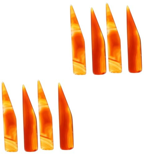 VILLCASE 4stücke Achatpolierwerkzeuge Für Gold Und Silberschmuck Hochwertige Schmuckpflege-tools Praktisch Für Schmuckherstellung Und Reparatur Für Profis Und Hobbyisten Zufällige